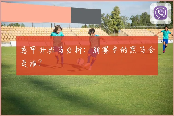 意甲升班马分析：新赛季的黑马会是谁？